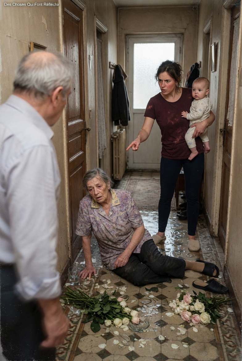 Ma belle-fille a crié ‘Tu es sale, ne le touche pas !’ devant le nouveau-né. Ce mardi-là, j’ai dit trois mots qui les ont glacés. Qu’avait-elle fait à ma femme ?