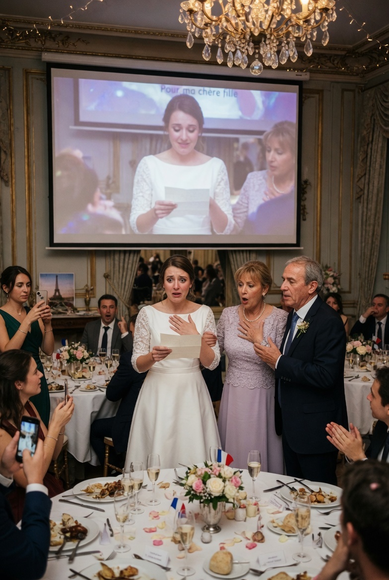 Quand j’ai dit à ma mère que je n’irais pas au mariage de ma sœur, elle m’a traitée de ‘dramatique’. Mon père m’a accusée d’être ‘jalouse comme toujours’. Au lieu d’y assister, j’ai envoyé une ‘vidéo de félicitations’ à diffuser à la réception. Quand l’écran s’est allumé, ce n’était pas un discours – c’était une vidéo de surveillance montrant ma sœur riant en jetant mon invitation de mariage à la poubelle.