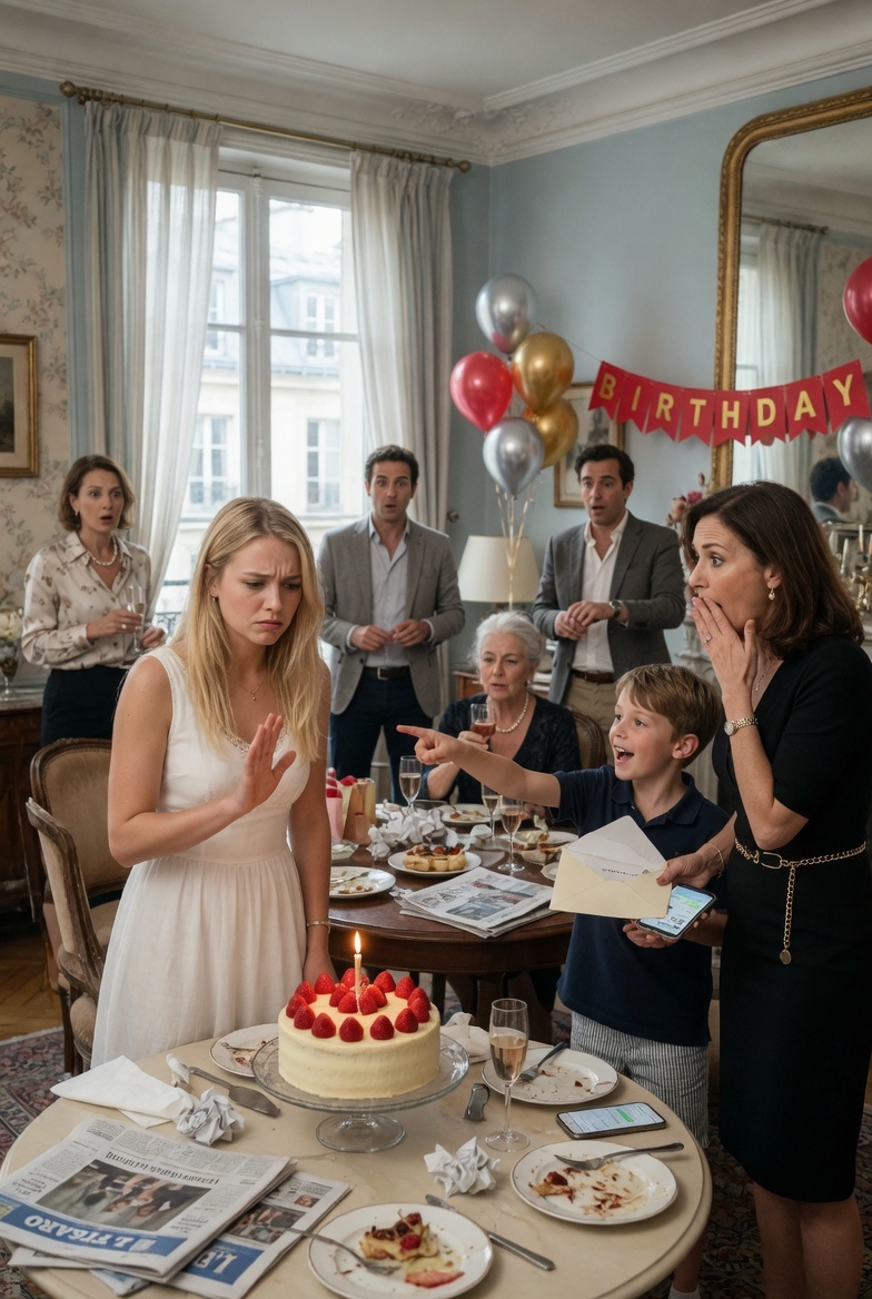 À l’anniversaire de ma fille, ma belle-sœur a lancé : ‘C’est affreux, comment peut-elle porter une telle robe ? Elle n’a jamais eu de goût.’ Le rire de sa cousine a suivi. Je n’ai pas gardé le silence, et ce que j’ai dit a paniqué les parents de mon mari.