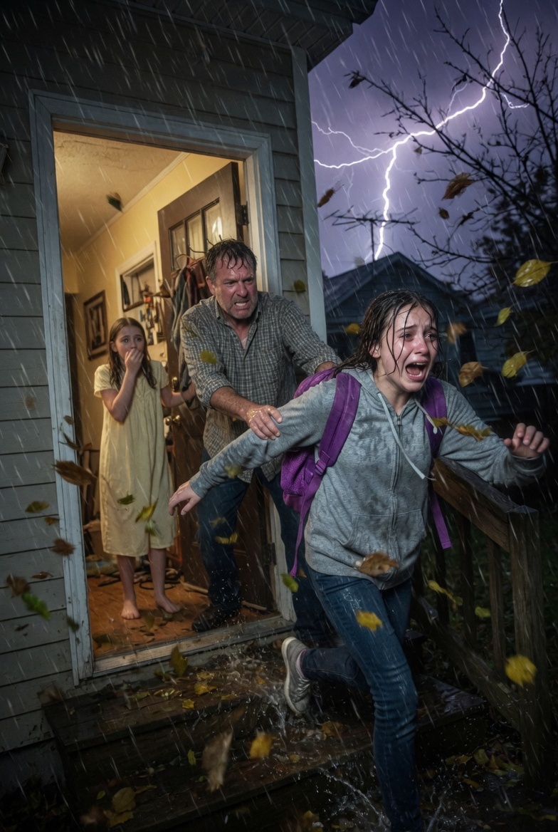 Quelle furono le ultime parole di mio padre prima di sbattermi fuori nella bufera. ‘Esci da casa mia. Non ho bisogno di una figlia malata.’ Avevo quindici anni, e la pioggia mi gelava le ossa.