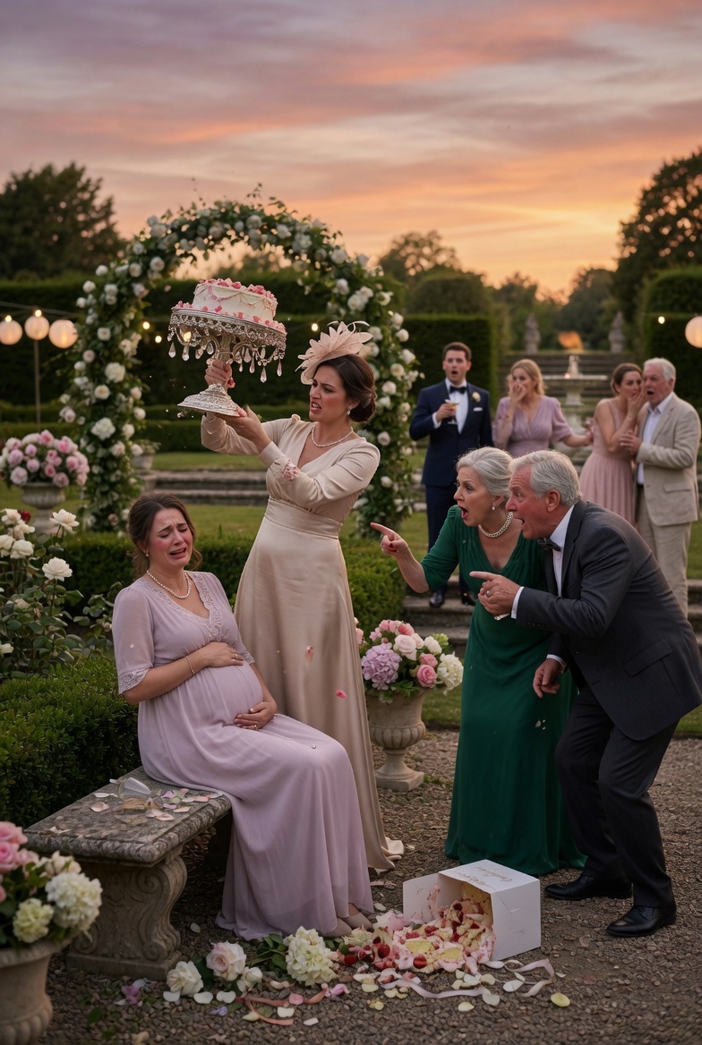J’étais enceinte de huit mois quand ma belle-sœur m’a humiliée pour m’être assise. Quelques minutes plus tard, un geste brutal m’a envoyée à l’hôpital. Ce que le médecin a dit sur mon bébé m’a laissée tremblante.
