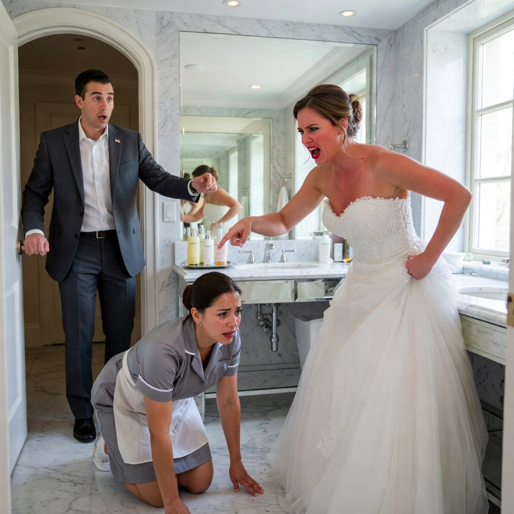 Elle m’a traînée par les cheveux dans la salle de bain. ‘À genoux et supplie’, a-t-elle sifflé. Puis la porte s’est ouverte – et le milliardaire qu’elle croyait avoir dupé a tout entendu. Elle n’a pas vu ce qui arrivait ensuite.
