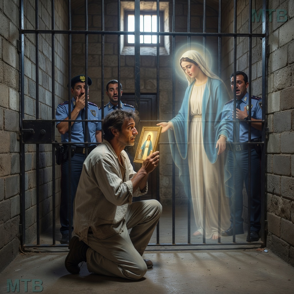 Era un uomo già condannato dal mondo. Poche ore prima dell’esecuzione, non chiese cibo né libertà. Solo una cosa: ‘Fatemi vedere la Vergine Maria.’ I guardiani pensavano fosse impossibile, ma in quella cella stava per accadere qualcosa di inspiegabile.