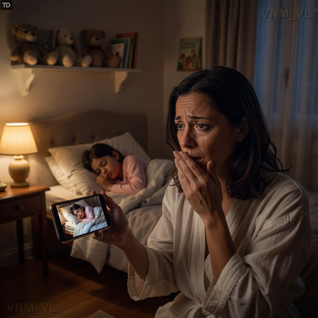 Una bambina di otto anni dormiva da sola, ma ogni mattina diceva che il suo letto era ‘troppo piccolo’. Quando la madre controllò la telecamera di sicurezza alle 2 di notte, il suo cuore si spezzò in silenzio.