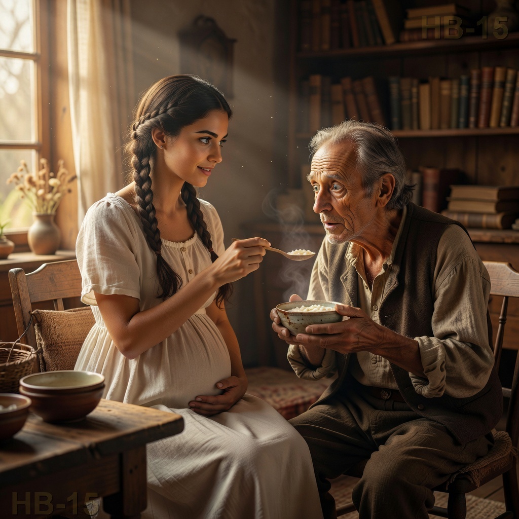 Ich heiratete meinen 80-jährigen Nachbarn, um sein Haus zu retten. Dann wurde ich schwanger. Die Anrufe begannen nachts. ‘DNA-Skandal’, flüsterte eine unbekannte Stimme.