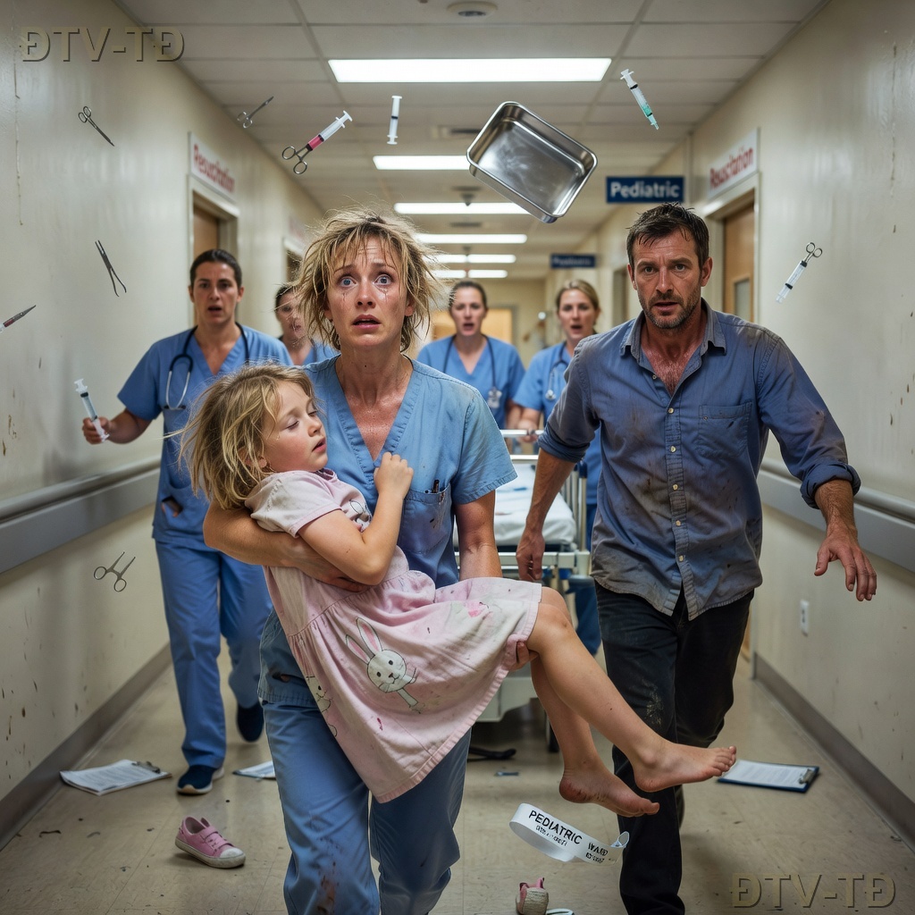 Le bruit de ma fille haletant pour respirer m’a figée. La maison était trop silencieuse. Mon mari est entré, calme, tasse de café à la main. ‘Elle est juste tombée. Laisse-la.’