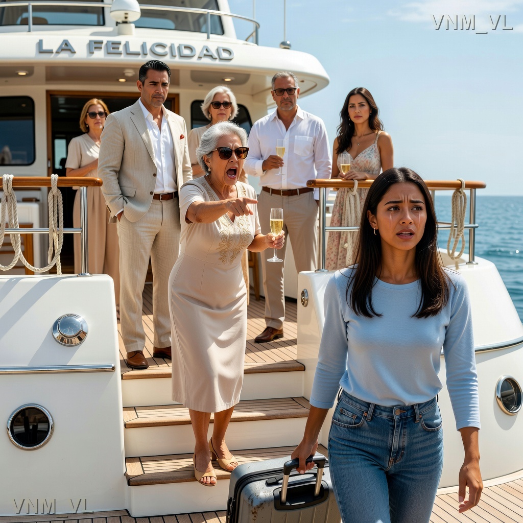 —No hay lugar para ti en nuestro crucero de lujo— escupió mi suegra. Sin saber que yo podía cancelar todo con una llamada. Porque el dueño del barco era mi padre. El silencio que siguió fue ensordecedor.