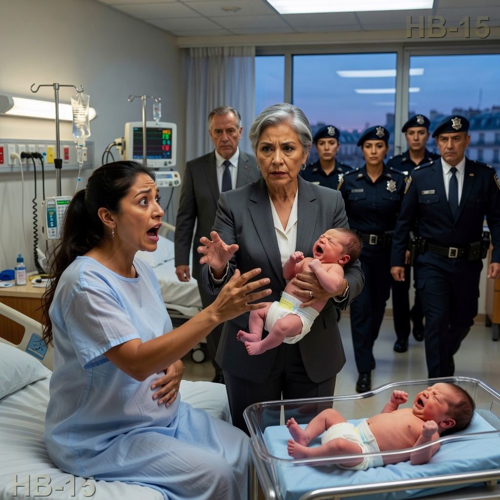 Acababa de dar a luz a gemelos. Mi suegra irrumpió exigiendo uno. Como si fuera normal. ¿Por qué sus ojos brillaban con una determinación tan fría?