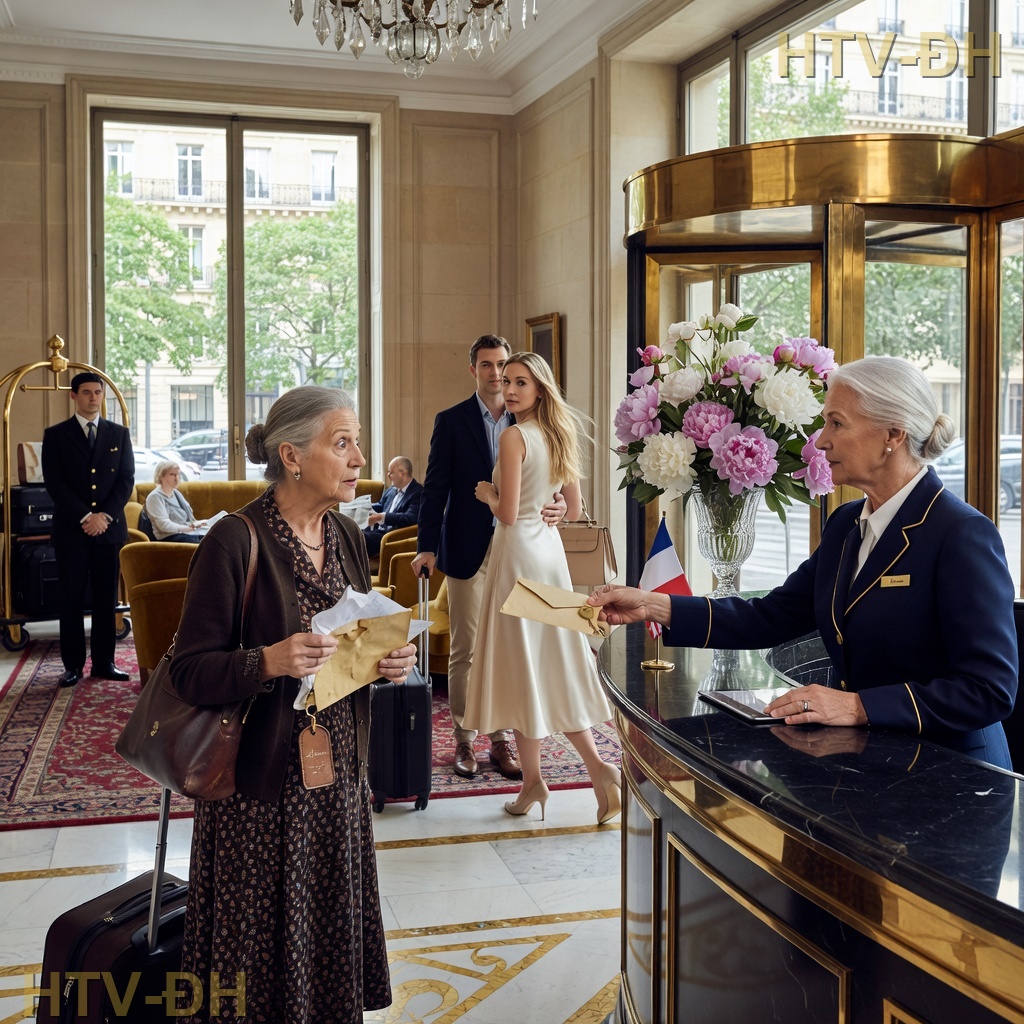 Mon fils m’a emmenée dans un hôtel 5 étoiles à New York pour « le week-end de mes rêves ». À la caisse, il m’a dit : « Merci d’avoir payé le séjour, maman », puis il est parti en courant avec sa femme… et une réceptionniste âgée est sortie, m’a appelée « la fille de M. Harrison », et m’a tendu une enveloppe qui a révélé son plan depuis le début…