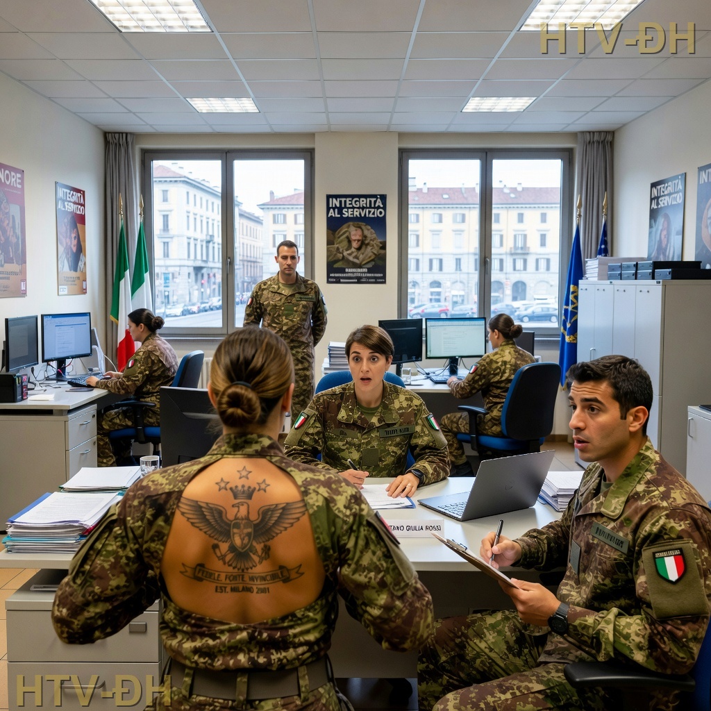 Hanno ordinato a una “nonna finita” di togliersi la maglietta dell’esercito—poi un tatuaggio nascosto ha fatto ammutolire l’intera base: In una mattina rovente del Nuovo Messico
