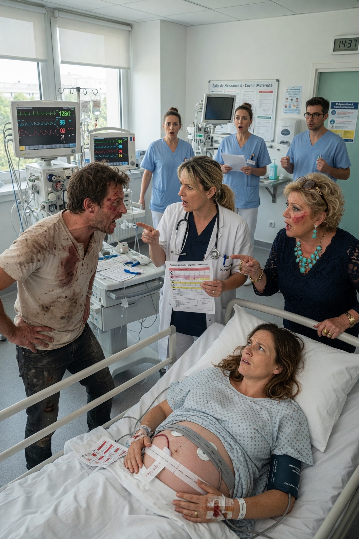 Lors d’un dîner de famille, j’ai soudainement perdu connaissance. Enceinte de sept mois. Mon mari, suivant les conseils de sa mère, a refusé d’appeler une ambulance. « Ne fais pas ça, mon fils. Elle fait semblant », a dit ma belle-mère. Quand je me suis réveillée, j’étais seule dans une chambre d’hôpital. Mais là, j’ai appris un secret qui a laissé le médecin et moi-même sans voix.

Le premier avertissement n’avait rien de dramatique.

C’était subtil, facile à ignorer — des vertiges quand je me levais trop vite, des doigts gonflés comme de petites saucisses, un mal de tête qui serrait comme un bandeau derrière les yeux. Je me suis dit que c’était normal. Être enceinte de sept mois, c’est comme avoir un chantier en pleine effervescence dans son corps. Ça craque. Ça enfle. Ça fait mal.