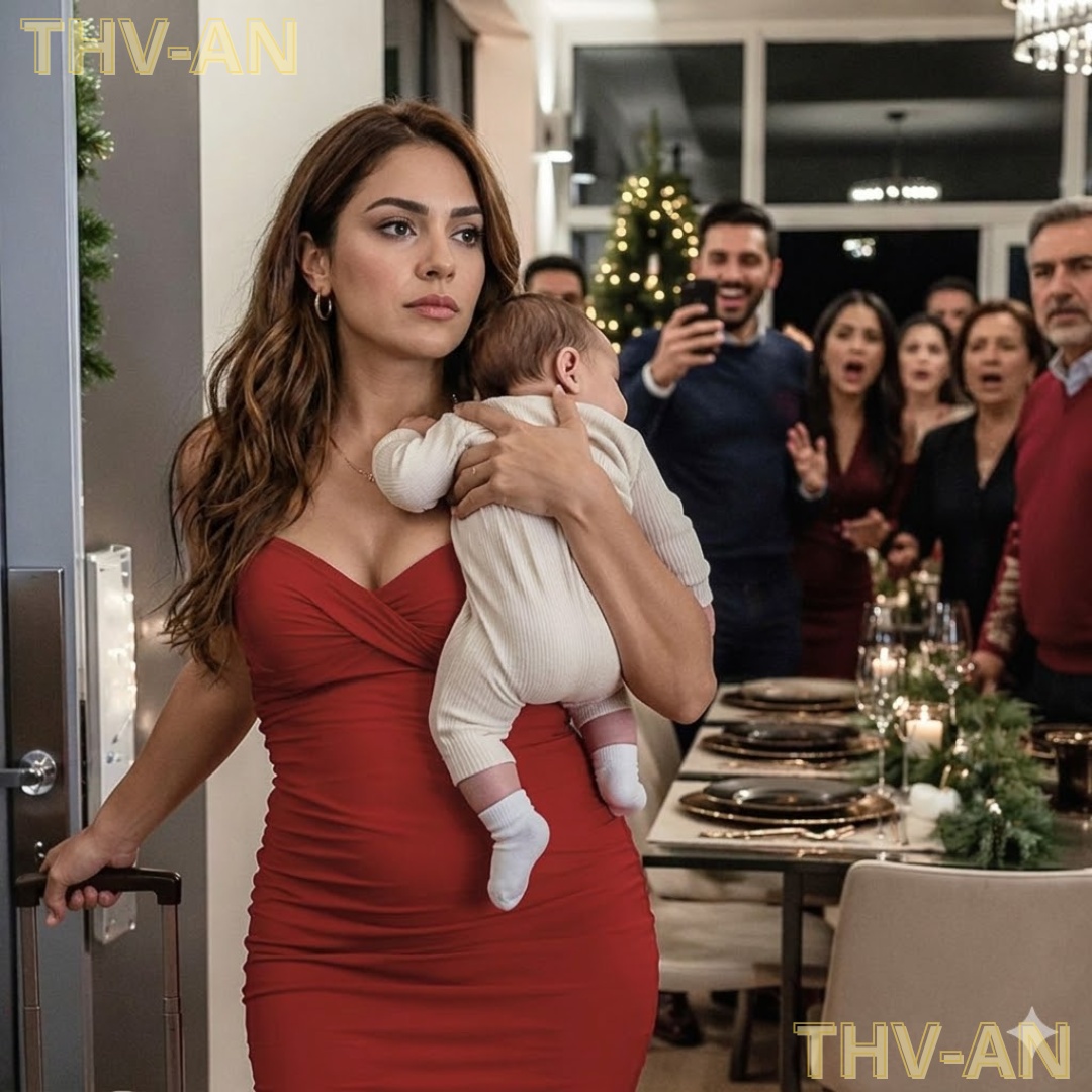 Nel bel mezzo della cena di Natale, mio cognato puntò il cellulare verso il mio bambino che piangeva e disse: “Se continua così, lo zittisco io”; tutti risero, mio marito si alzò in silenzio, e quello che apparve dopo in un altro video mi lasciò senza fiato.