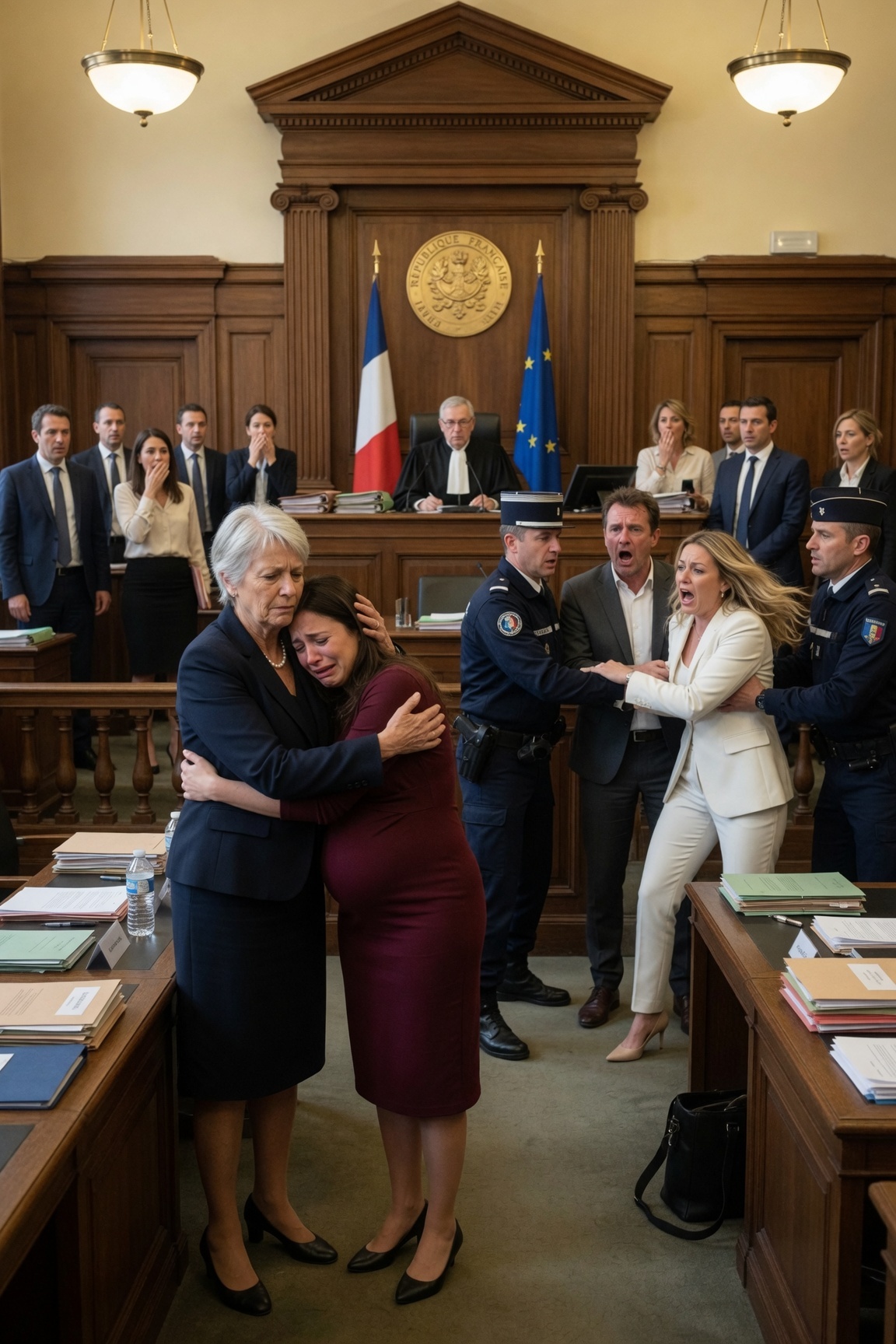 Lors de mon audience de divorce, j’étais enceinte de huit mois lorsque le juge a statué que je partirais sans rien.