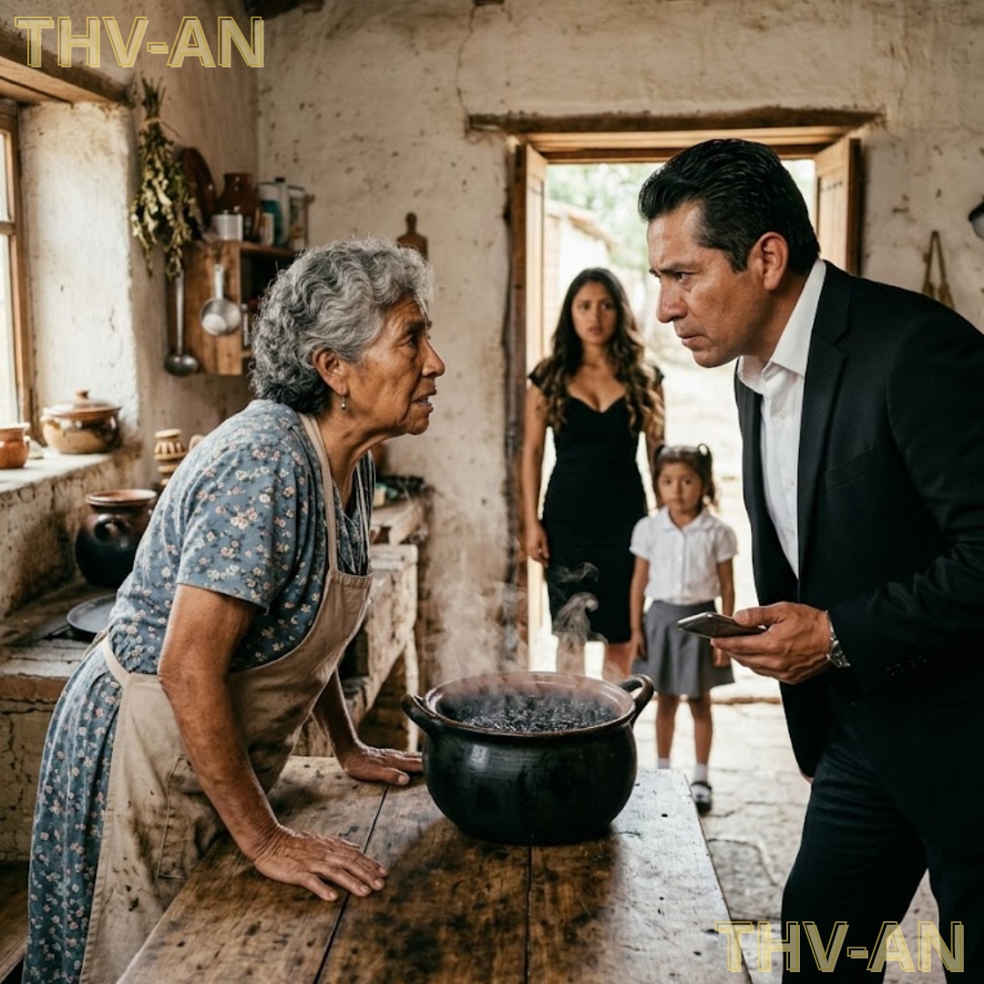 Mi hijo millonario vio mis frijoles de Navidad y descubrió que su esposa me había robado 50,000 pesos cada mes.