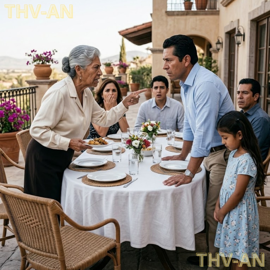 Mi madre envió a mi hija adoptiva a la cocina frente a 70 invitados; mi hijo de 16 años se levantó y destapó el peor secreto de nuestra familia.