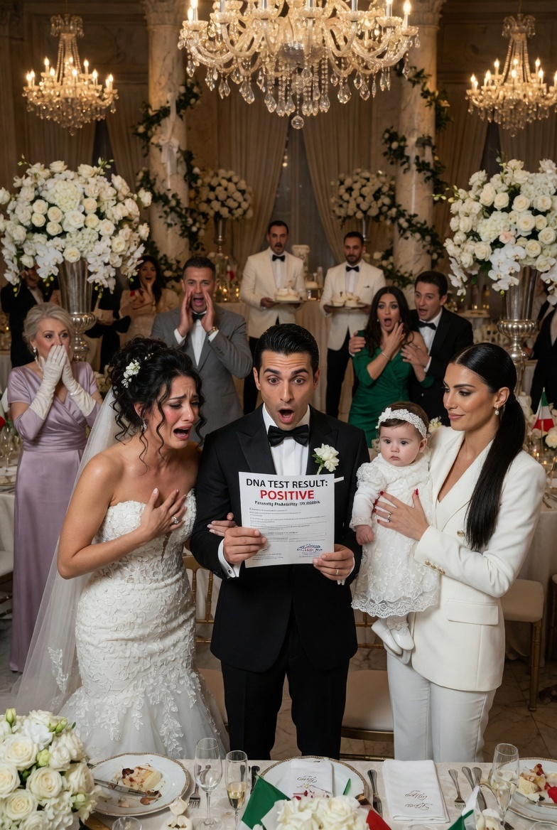 Otto mesi dopo il nostro divorzio, il mio ex mi ha invitato al suo matrimonio per umiliarmi… Non aveva idea che avevo appena partorito suo figlio.