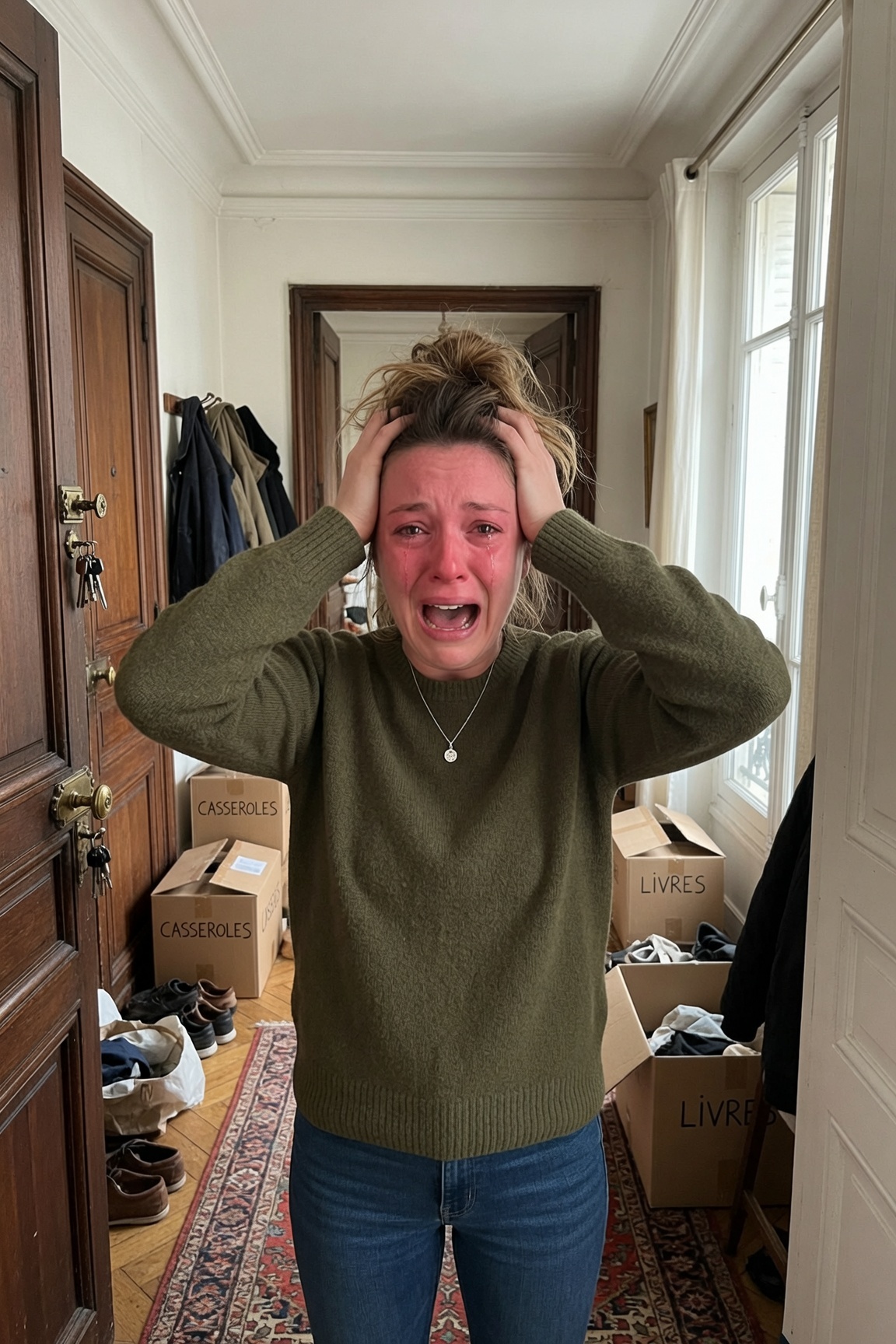 Ma belle-sœur a abandonné mon enfant de 7 ans dans une pièce verrouillée à double tour pour aller au cinéma avec son enfant. Mon mari lui a envoyé ce message et elle a pété les plombs.

La porte verrouillée à double tour de la chambre d’ami