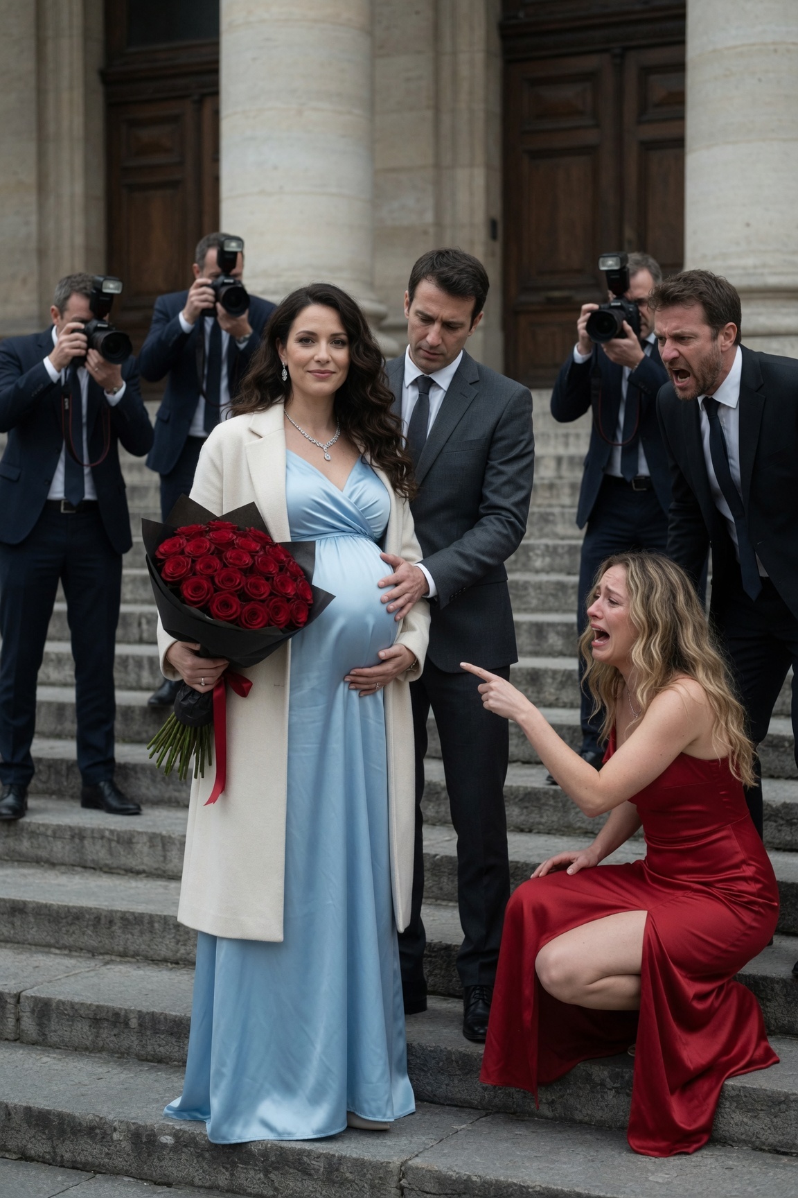 Après 3 ans sans enfant, mon ex-mari m’a quittée, a coupé les vivres et m’a chassée. Le vétéran reclus d’à côté m’a fait une étrange proposition. Six mois plus tard, j’étais enceinte de jumeaux, entourée d’une équipe médicale de célébrités — et mon ex a blêmi en découvrant la véritable identité du voisin.