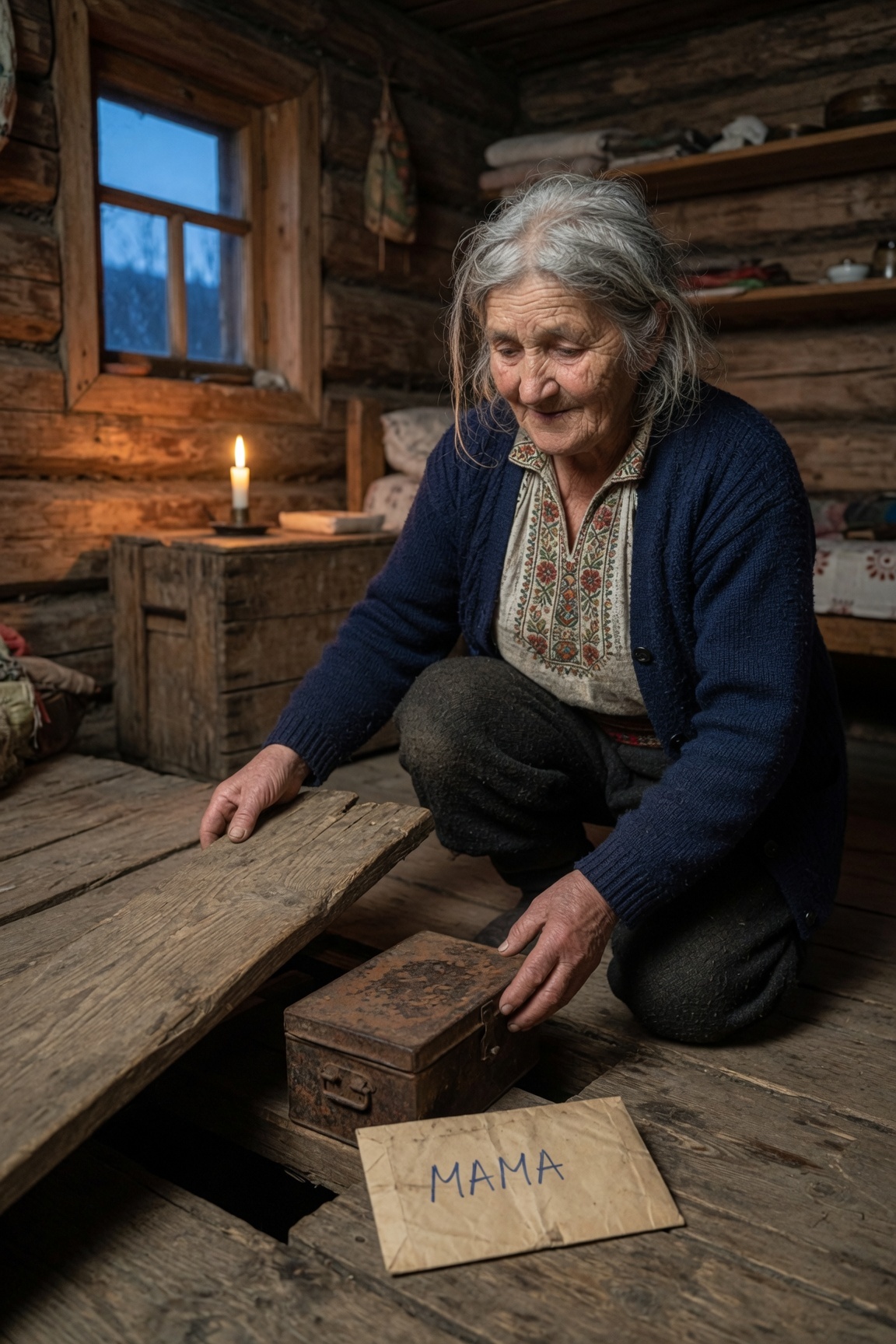 FIUL MEU TOCMAI FOST ÎNGROPAT CÂND NORA M-A DAT AFARĂ DIN CASA DE 4 MILIOANE DE DOLARI ȘI MI-A SPUS: „DU-TE SĂ TRĂIEȘTI PE MUNTE, BĂTRÂNĂ INUTILĂ”… DAR NOAPTEA ÎN CARE O SCÂNDURĂ S-A RUPT SUB MINE, AM DESCOPERIT CE ASCUNSESE FIUL MEU

Abia fusese îngropat fiul meu când nora m-a forțat să ies din casa de 4 milioane de dolari și a spus: „Du-te să trăiești pe munte, bătrână inutilă.”

Eram încă îmbrăcată în negru de la înmormântare.

Mâinile îmi tremurau încă de la coborârea singurului meu copil în pământ.