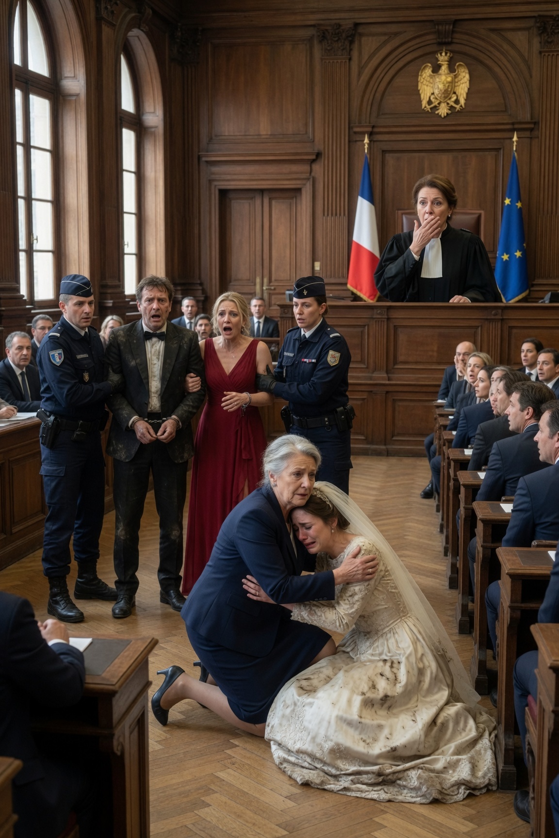 Lors de notre audience de divorce, mon mari a ri en voyant que je n’avais pas d’avocat. « Sans argent, sans pouvoir, personne de ton côté… qui va te sauver, Grace ? » ricana-t-il. Il était convaincu que j’étais sans défense. Mais quand ma mère décédée est entrée dans la salle d’audience, le sourire a disparu de son visage… et une pure terreur l’a remplacé. Sa vie parfaite était sur le point de s’effondrer…