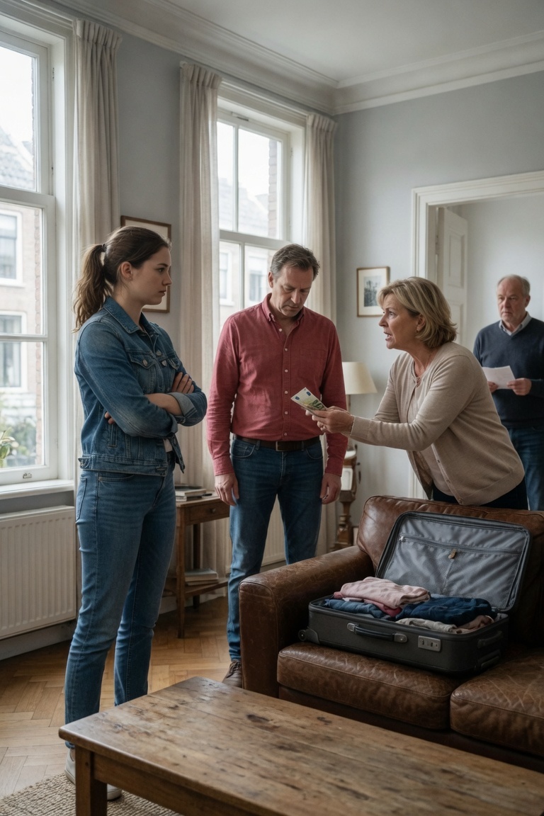 “Jij ondankbare egoïst!” schreeuwde mijn vader toen ik weigerde hun huur te betalen na hun geheime vakantie. “Ik ben jullie niets verschuldigd,” zei ik—en toen zag ik hen smeken toen de realiteit toesloeg.