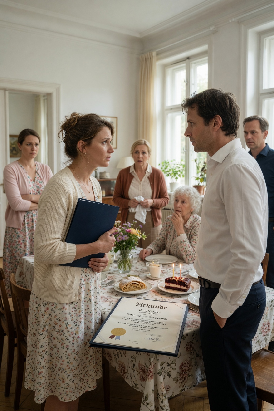Als eine Kellnerin einen mittellosen Mann heiratete, nur um ihn zum Geburtstag ihrer Großmutter mitzunehmen, ahnte sie nicht, dass er ein schockierendes Geheimnis verbarg…