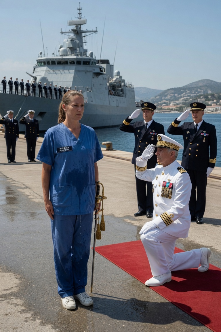 « DÉGAGE DE MON QUAI ! » — Un Navy SEAL m’a poussé dans l’océan. Il pensait que je n’étais qu’une infirmière. Il a découvert que j’étais l’amiral trois étoiles…