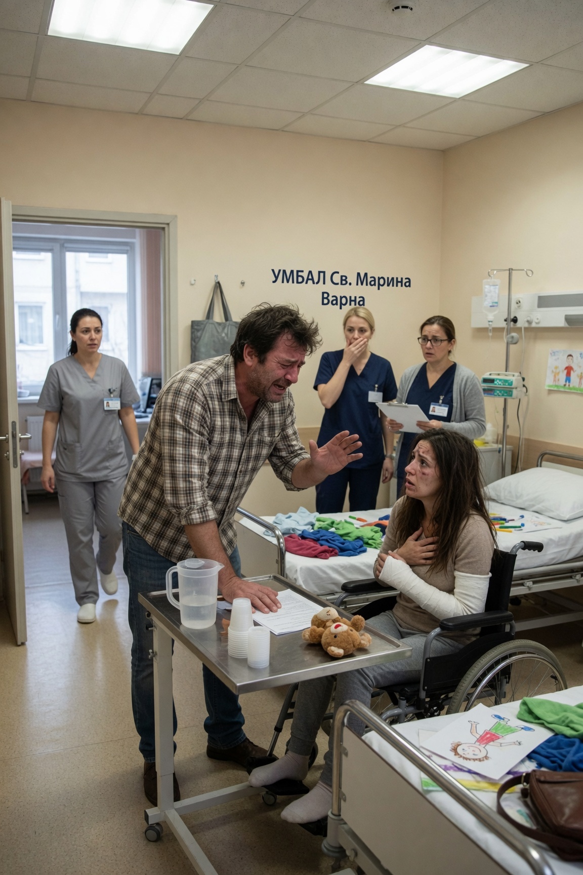 НИКОГА НЯМА ДА ЗАБРАВЯ ЗВУКА НА ГЛАСА НА СИНА МИ, КОЙТО ТРЕПЕРЕШЕ ПРЕЗ ТЕЛЕФОНА НА НЕПОЗНАТ ЧОВЕК, ШЕПНЕЙКИ, ЧЕ МАЛКАТА МУ СЕСТРА НЕ СЕ СЪБУЖДА И ЧЕ НЕ СА ЯЛИ ДНИ НАРЕД, ДОКАТО ЖЕНАТА, КОЯТО ТРЯБВАШЕ ДА ГИ ЗАКРИЛЯ, БЕШЕ ИЗЧЕЗНАЛА БЕЗ СЛЕД — И ДОРИ СЕГА, СЛЕД ВСИЧКО, ПРЕЗ КОЕТО ПРЕМИНАХМЕ