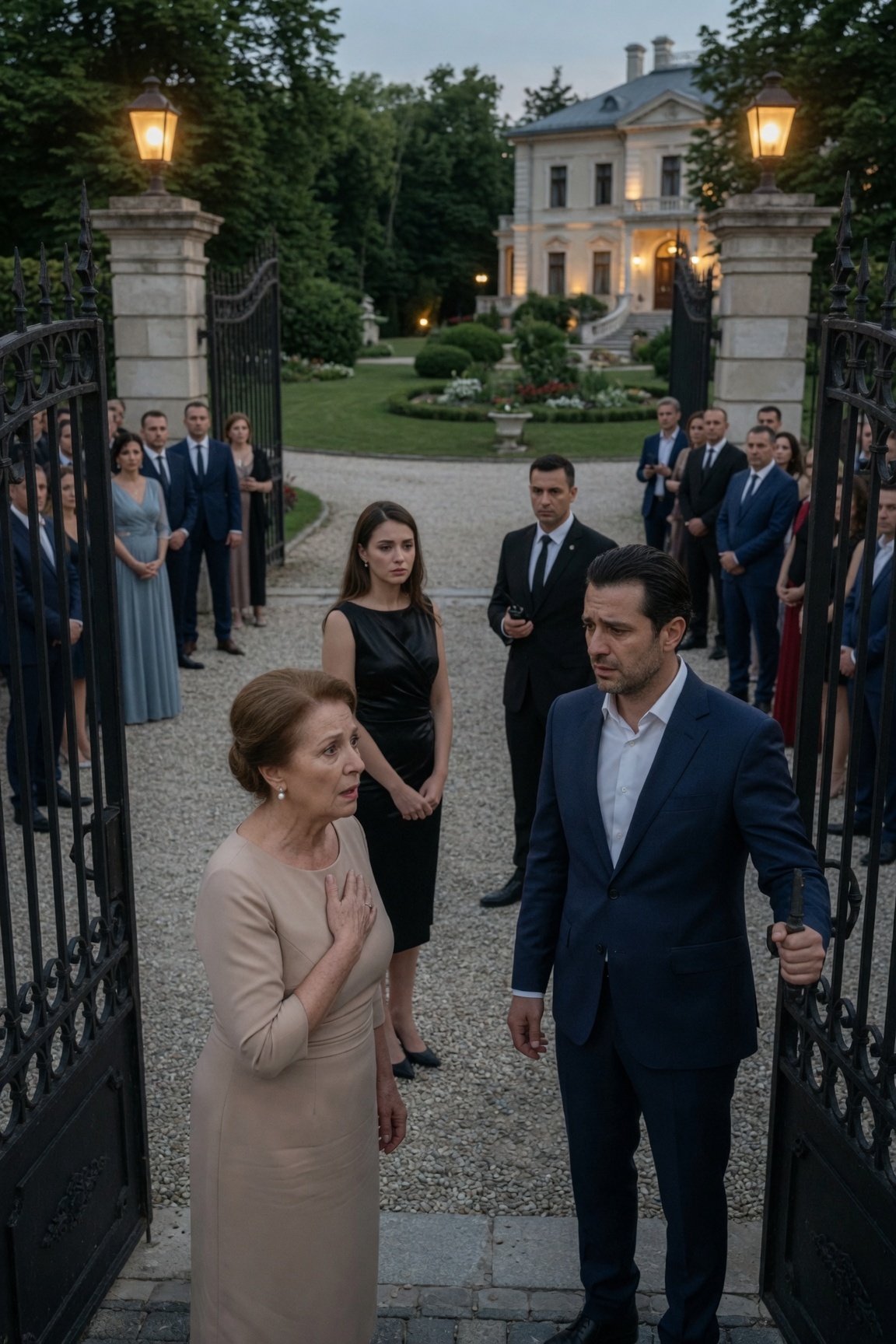 Fosta mea soacră a adus toată familia să râdă de „sărăcia” mea… Dar în momentul în care au trecut de poarta mea privată, zâmbetele le-au dispărut.