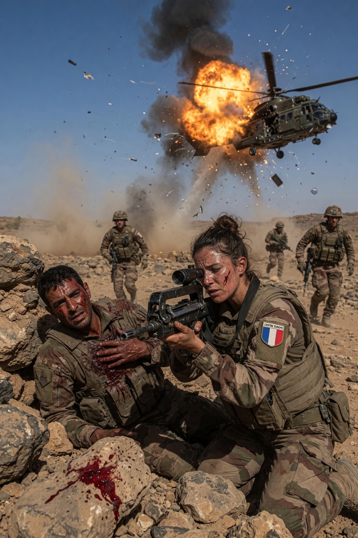« Donne-moi le fusil ! » Elle transportait des munitions — jusqu’à ce qu’un SEAL tombe et qu’elle devienne la tireuse d’élite… Soixante-douze heures avant qu’Ainsley Grant ne devienne la femme dont les soldats chuchoteraient dans les réfectoires et les salles de briefing, elle ne pensait ni au courage, ni au destin, ni à ce genre de moment qui scinde une vie en un avant et un après.
