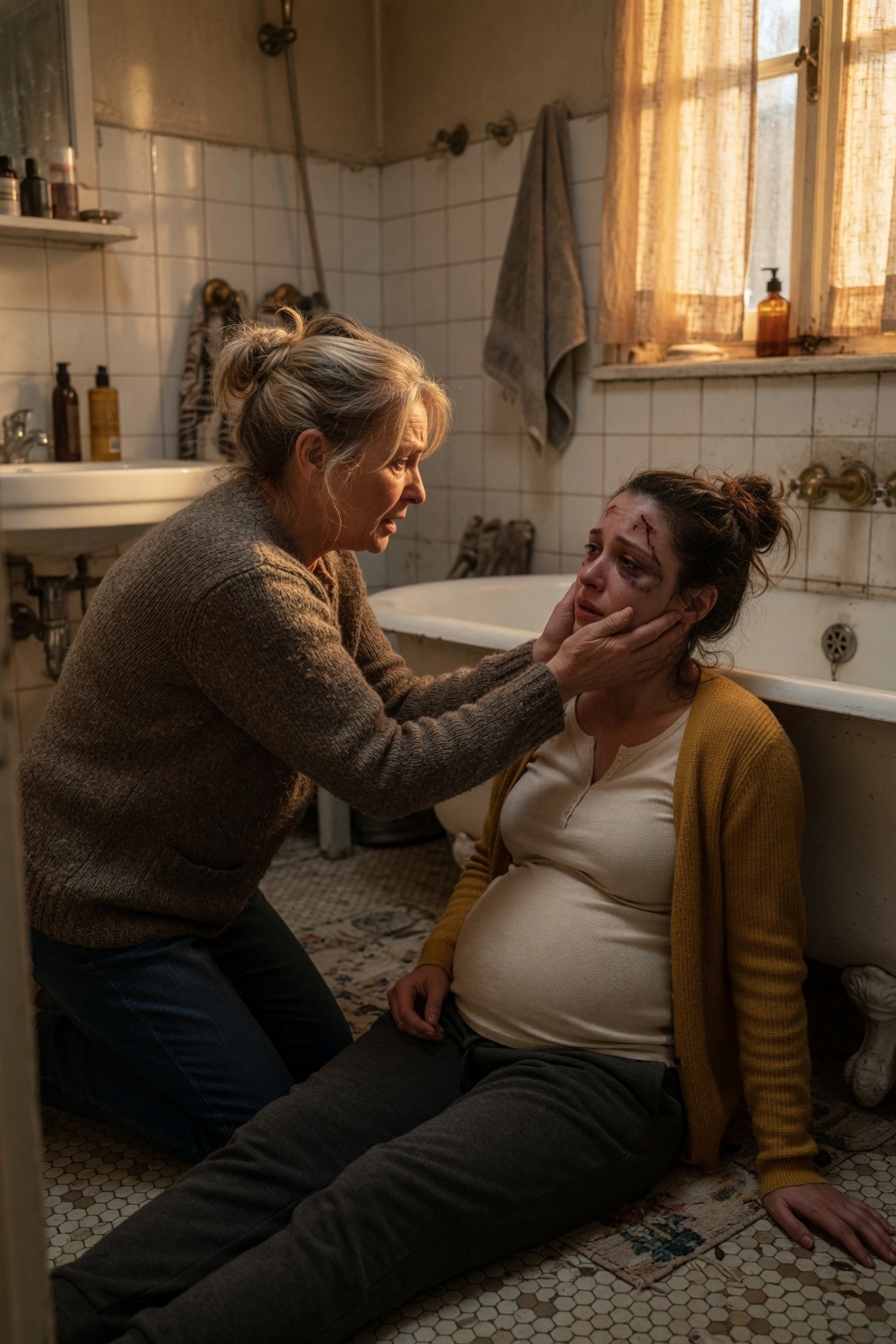 După ce am găsit-o pe nepoata mea, însărcinată în șapte luni, pe podeaua băii, femeia care a rănit-o m-a sunat și mi-a spus: „Știu că e la tine acasă, Dorothy”, iar în acel moment am încetat să mai aștept.
