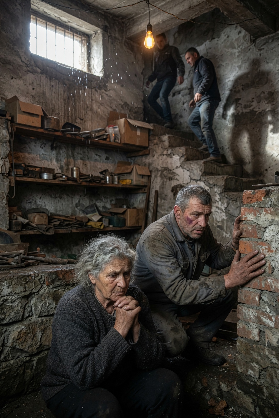 СИН НИ ЗАЛОЖИ КЪЩАТА И НИ ЗАКЛЮЧИХА В МАЗЕТО… НО МЪЖЪТ МИ ГО ЧАКАШЕ С ГОДИНИ

Документите носеха името на сина ни.

Но тези мъже нямаха представа, че мъжът ми се беше подготвял с години точно за тази нощ.

Започна нормално… почти болезнено нормално.

Бях в кухнята, довършвах съдовете, докато Ернесто гледаше новините в хола, потънал в любимия си стол, както винаги. Навън дъждът удряше по прозорците, а вятърът стенеше в градинските дървета – същите дървета, които засадихме, когато децата бяха малки.