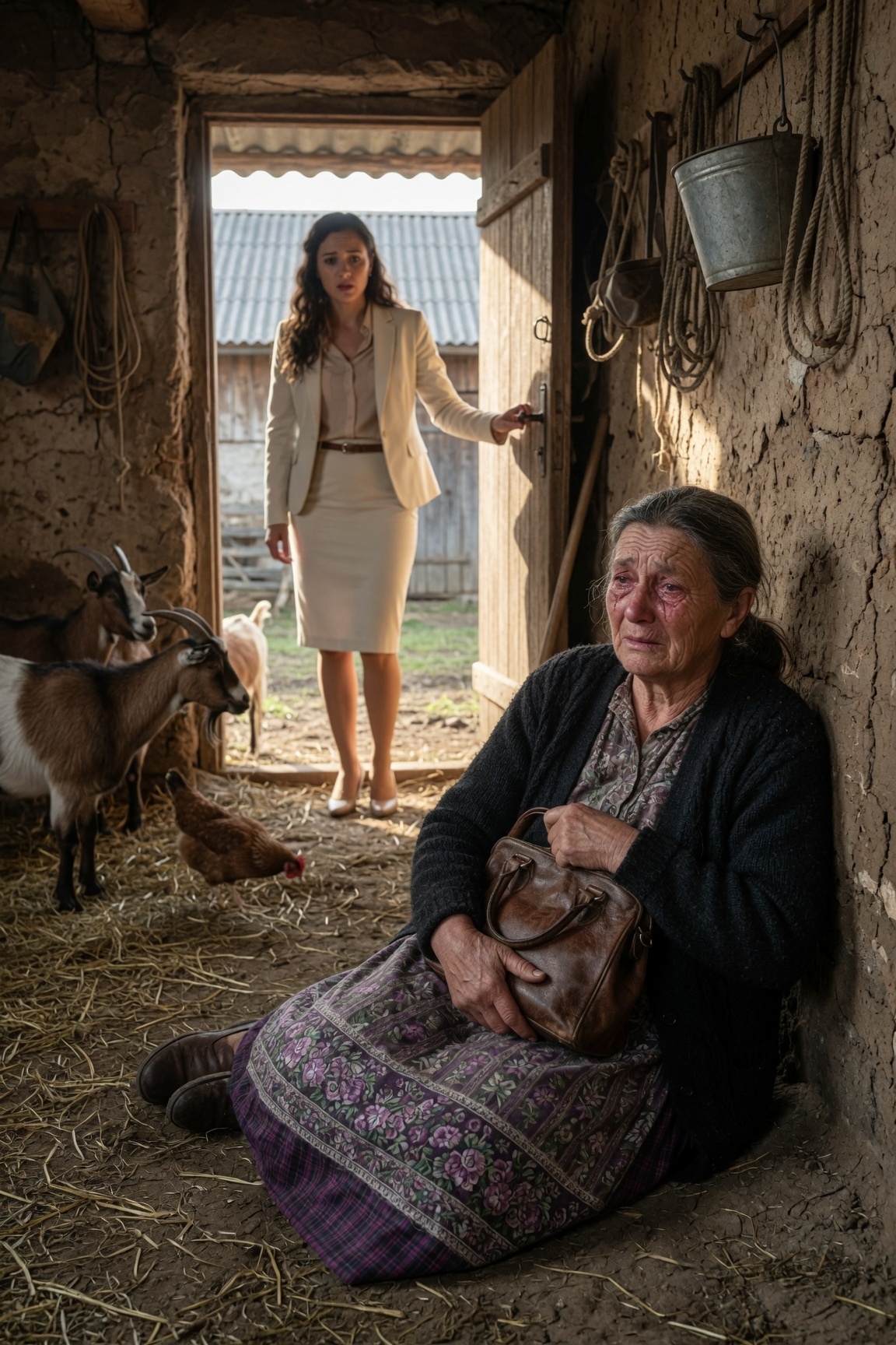 „Dispari printre găini, bătrâno parazito!”: Fiica nemiloasă care și-a dat afară mama din casă pentru 120.000.000 de pesos, fără să bănuiască secretul înfiorător pe care îl ascundea testamentul.