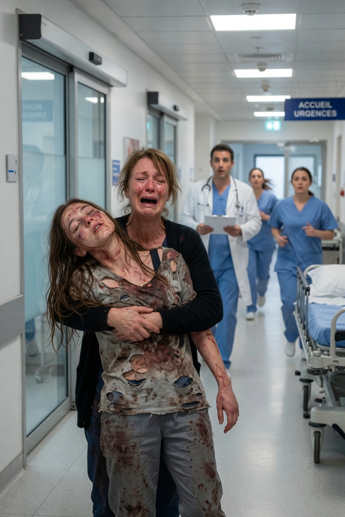 Ma fille est rentrée à 1 heure du matin, couverte de blessures, me suppliant : « Ne me force pas à retourner chez mon mari. » Alors que je croyais qu’elle avait échappé à une correction, l’hôpital a révélé une perte qui dissimulait un plan bien plus cruel, visant elle et toute notre famille.
