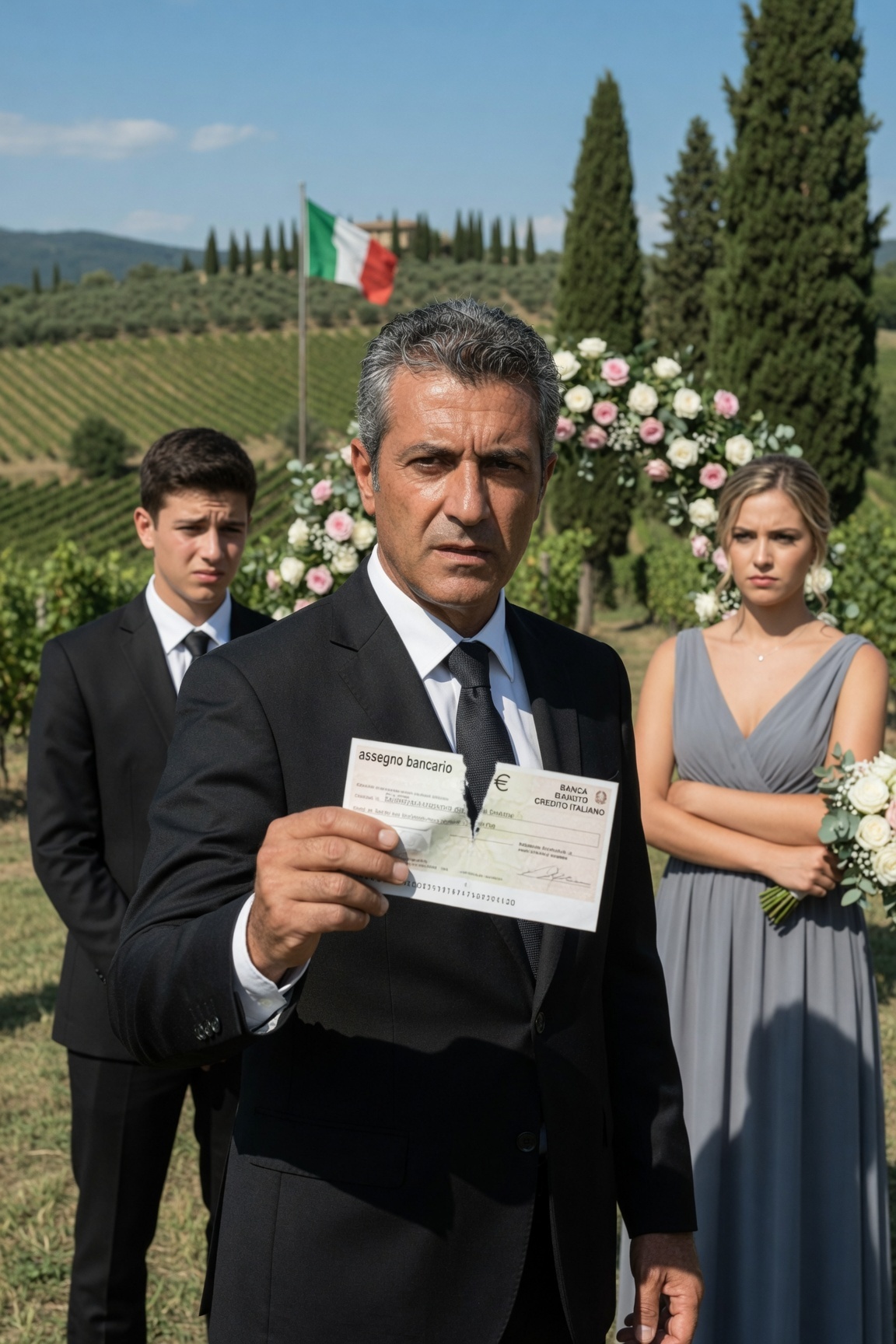 Mia nuora rise mentre mia moglie cadeva nel fango, e mio figlio rimase lì impalato. In pochi minuti, gli invitati cominciarono a bisbigliare, la sposa incolpò Susan di “aver rovinato tutto”, e io trovai l’assegno non firmato che avrebbe dovuto comprare la loro nuova casa. Entro mezzanotte, quei soldi avrebbero salvato il loro matrimonio o rivelato la putredine al suo interno — e il peggior tradimento non era ancora accaduto.