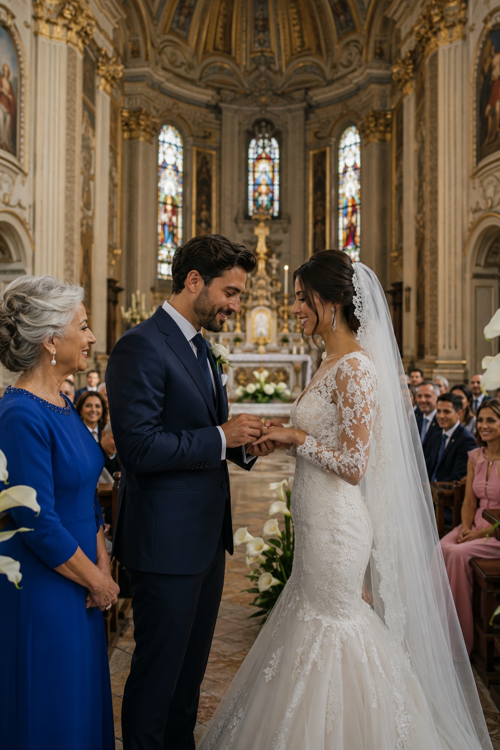 Al ricevimento del mio matrimonio, la mia fidanzata guardò mia madre, una contadina di 69 anni, davanti a 260 invitati e disse: “Puzza di letame. Tienimi lontana quella contadina.” Non replicai. Ripresi l’anello, piegai a metà il cartoncino del posto a sedere, accompagnai mia madre fuori dalla Chiesa di Santa Maria… E la mattina dopo, una cartella legale lasciata aperta su una scrivania di marmo cambiò tutto.