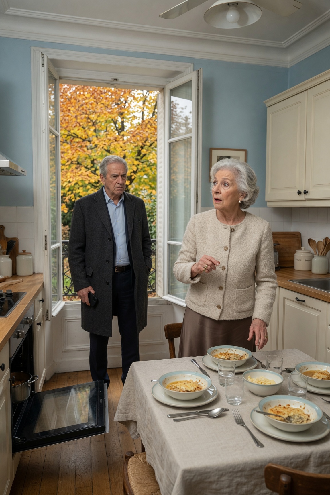 « Tu as eu ta chance. Elle prendra ta place maintenant. Tu n’as plus rien dont j’aie besoin », a dit mon mari dans notre cuisine de Columbus après 51 ans de mariage, portant encore la chemise bleue ajustée et le nouveau parfum de son assistante de 28 ans.