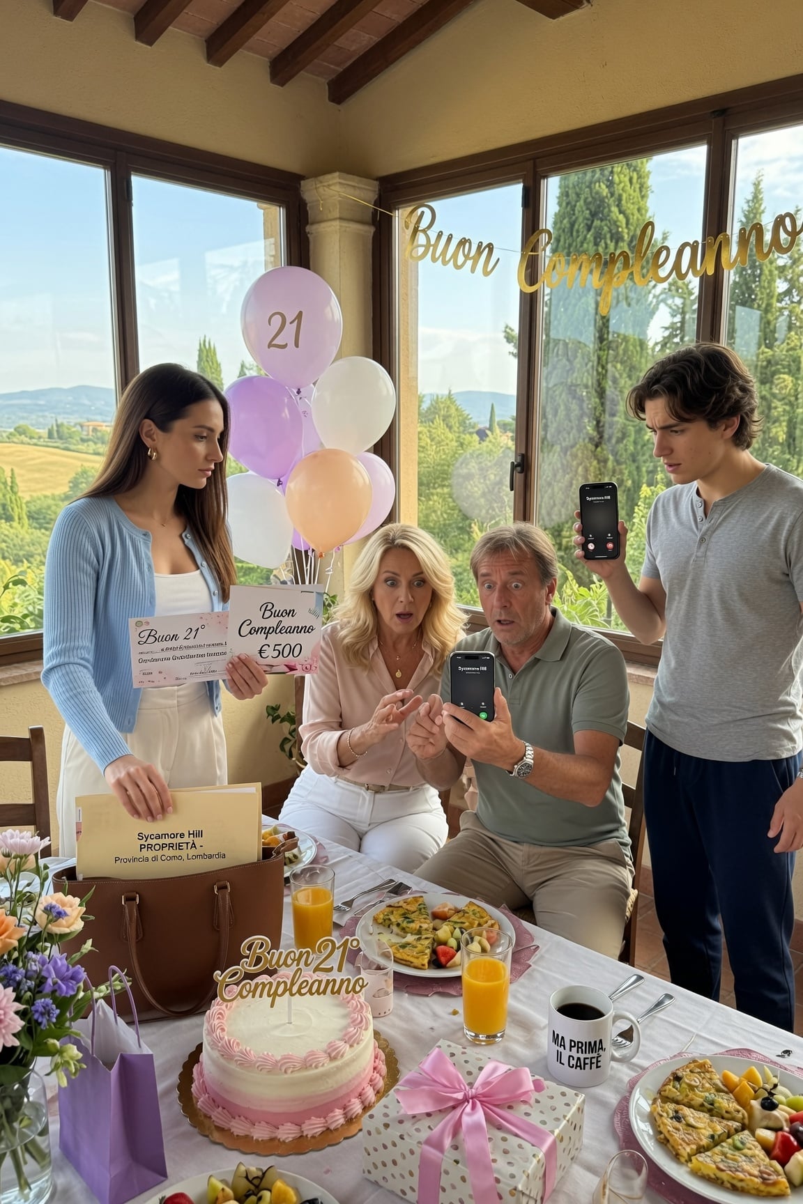 La mattina del mio ventunesimo compleanno, mio padre mi porse un biglietto d’auguri con dentro un assegno da 500 dollari, sorridendo come se fosse generoso, mentre mio fratello filmava e mia madre guardava come se dovessi essere grata. Pensavano che non sapessi che avevano…
