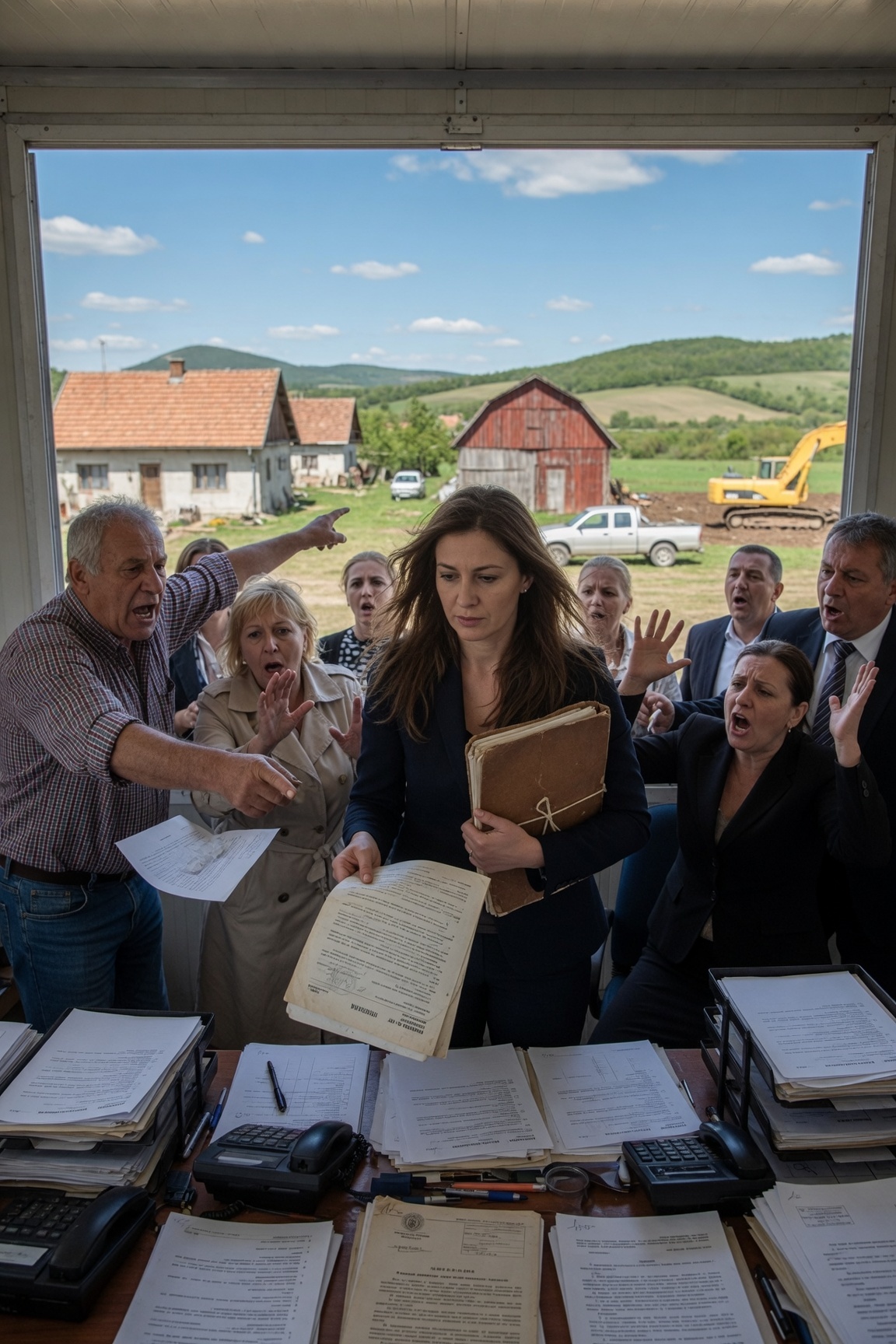 Moji roditelji su objavili da su prodali našu porodičnu farmu developeru i da bi trebalo da budem “zahvalan.” Moj otac mi je gurnuo papire i rekao: “Potpiši i prestani da se ponašaš kao da ti sve pripada.” Moja majka se cerila: “Ti ovde ništa ne poseduješ.” Nisam vikao. Otišao sam do kancelarije okružnog matičara i zatražio istoriju vlasništva i dosije o ostavini.
