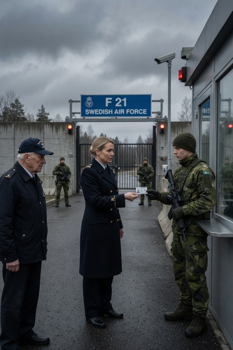 Min far kallade mig “bara en civilperson” vid en federal kontrollpunkt.