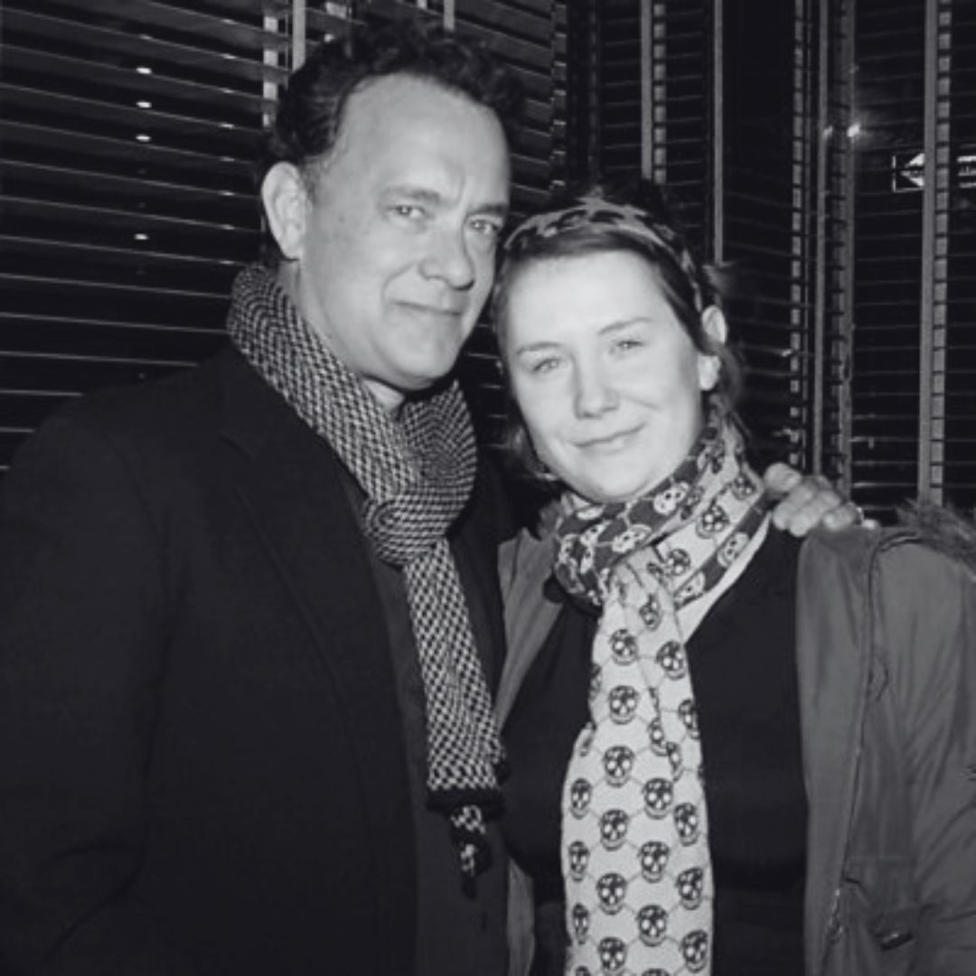 Datteren af Tom Hanks og barndommen, som verden aldrig så