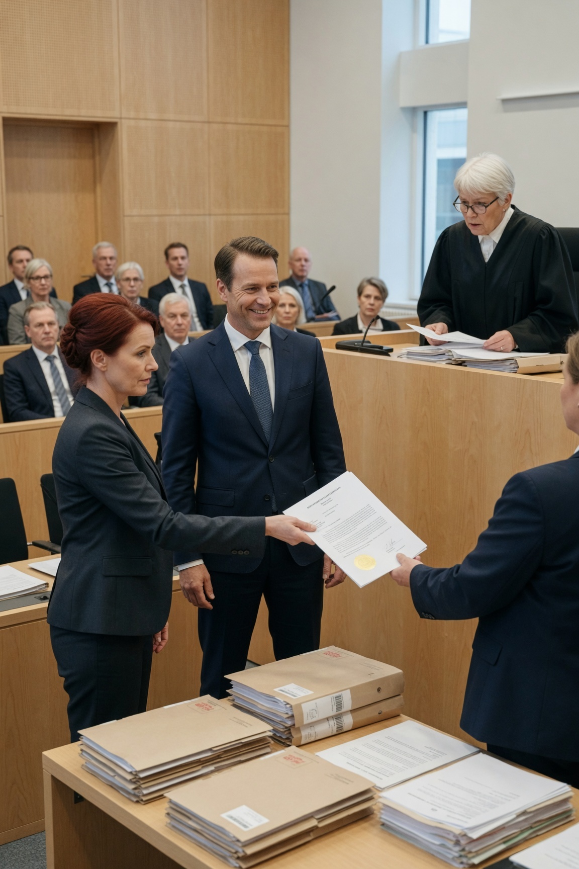 Tio minuter in i vår skilsmässorättegång stod min advokatmake