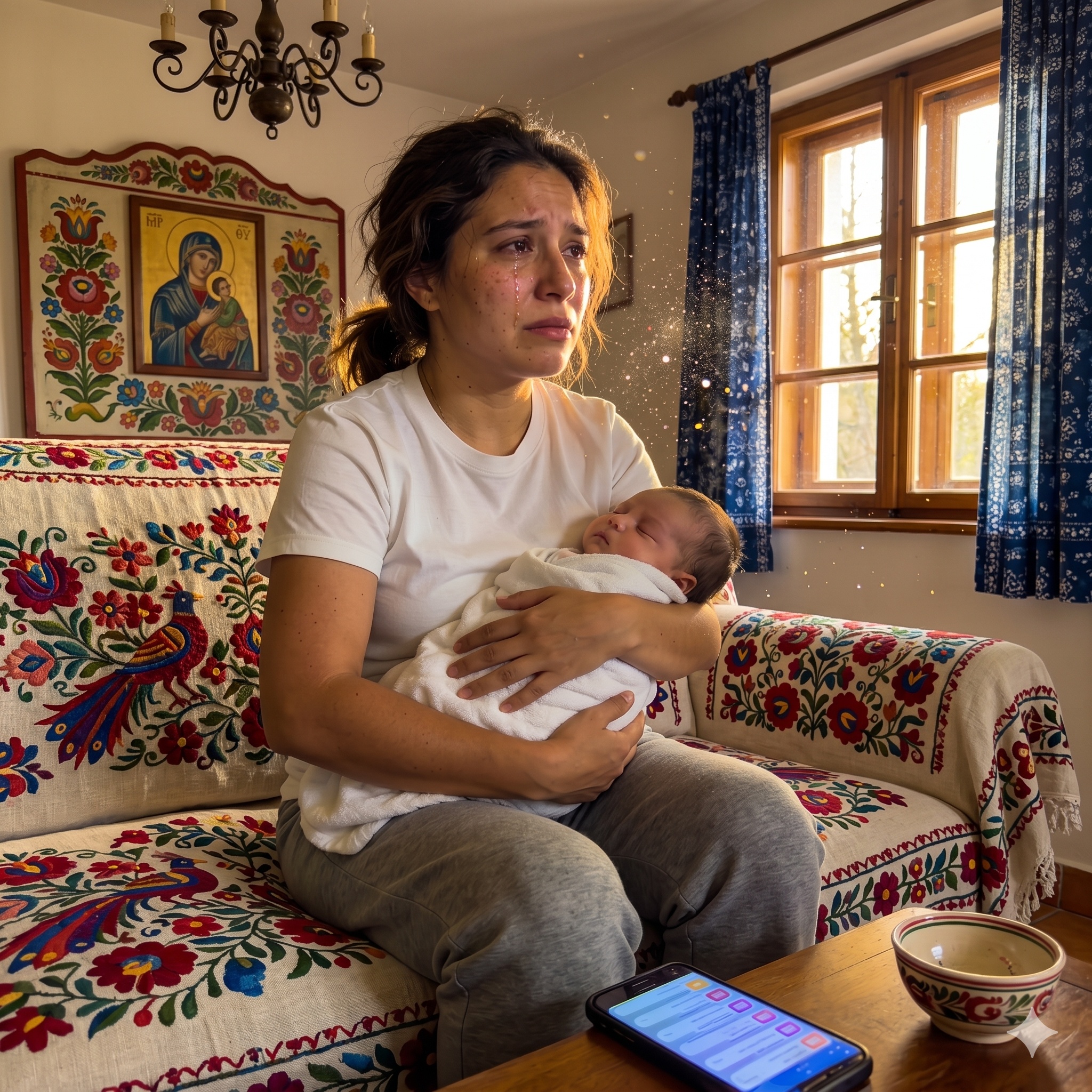 OTTHAGYTAM AZ ÚJSZÜLÖTTEMET ANYÁMNÁL, HOGY EGY TELJES NAPOT ALUDHASSAK… MAJD ARRA ÉBREDTEM, HOGY 63 ÜZENETBEN SZIDTAK SZÖRNYETEGNEK. 😴📱💔