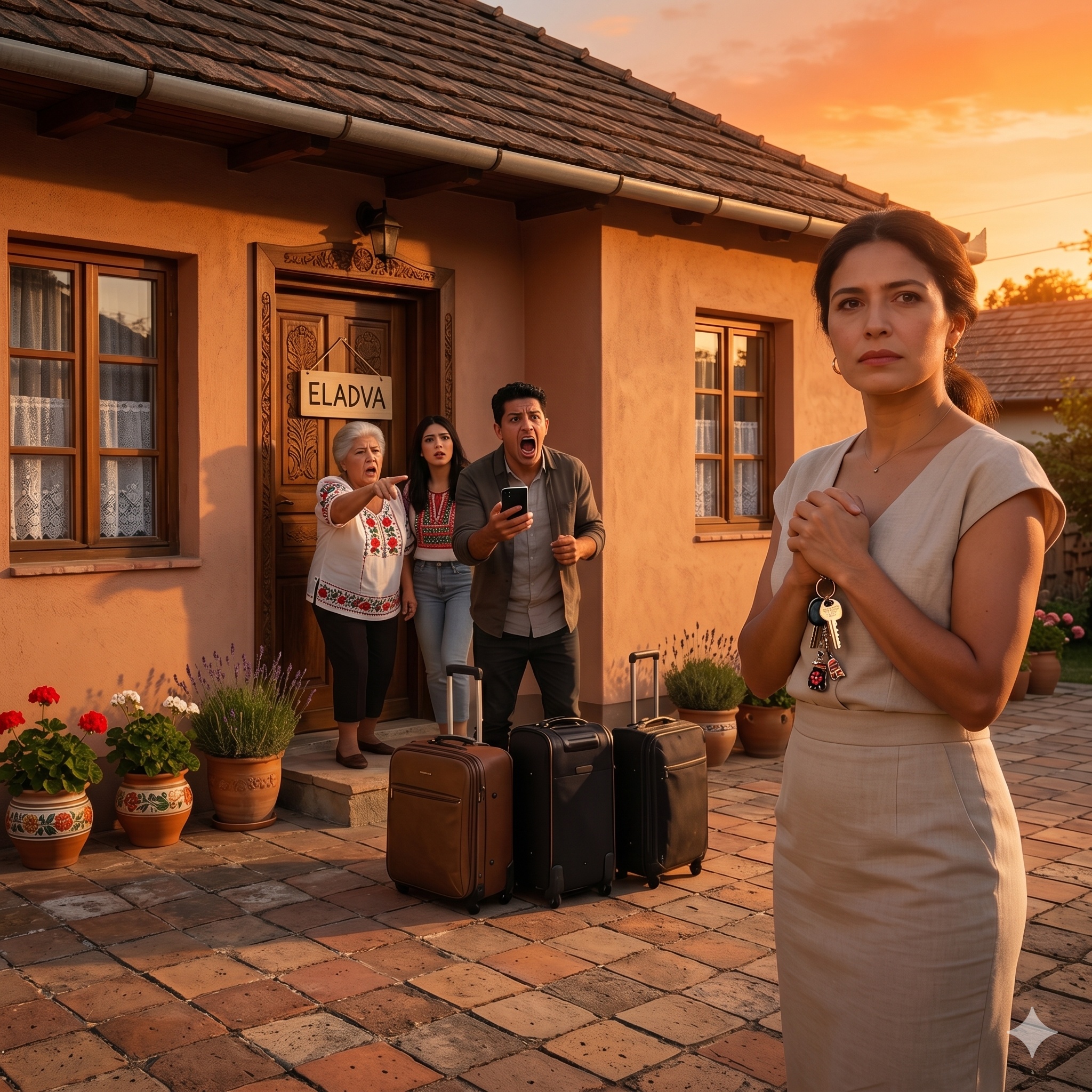 A SZÜLETÉSNAPOSON ITTHAGYTAK… ÉS EURÓPÁBA REPÜLTEK A MEGTAKARÍTÁSOMBÓL. MIKOR VISSZAJÖTTEK, A HÁZ ELTŰNT. ✈️🏠💥