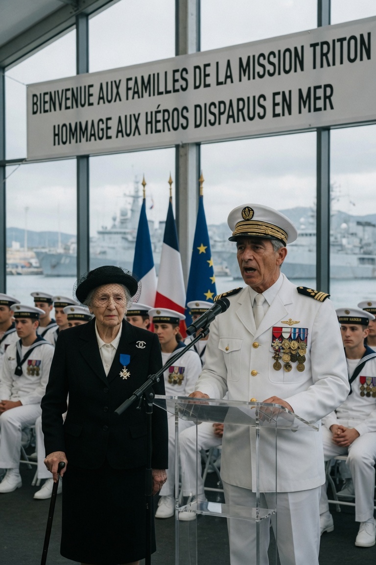 L’amiral de la Marine s’est moqué de son indicatif oublié devant toute la base de Toulon — puis « Veuve de Fer » lui glaça le sang.