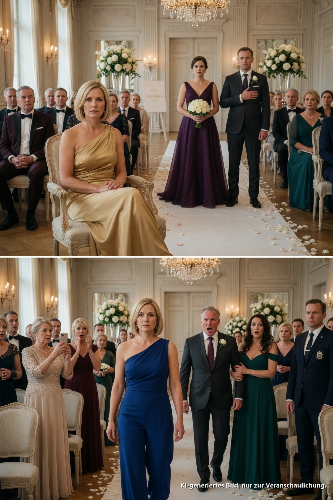 Mein Mann hat mich verlassen… um meine eigene Mutter zu heiraten. Alle sagten mir, ich solle es gut sein lassen, mich zurückziehen und keine Szene machen. Stattdessen erschien ich bei ihrer Hochzeit. Und in dem Moment, als sie „Ja, ich will“ sagte, hatten sie keine Ahnung, dass alles bereits in Gang gesetzt worden war.