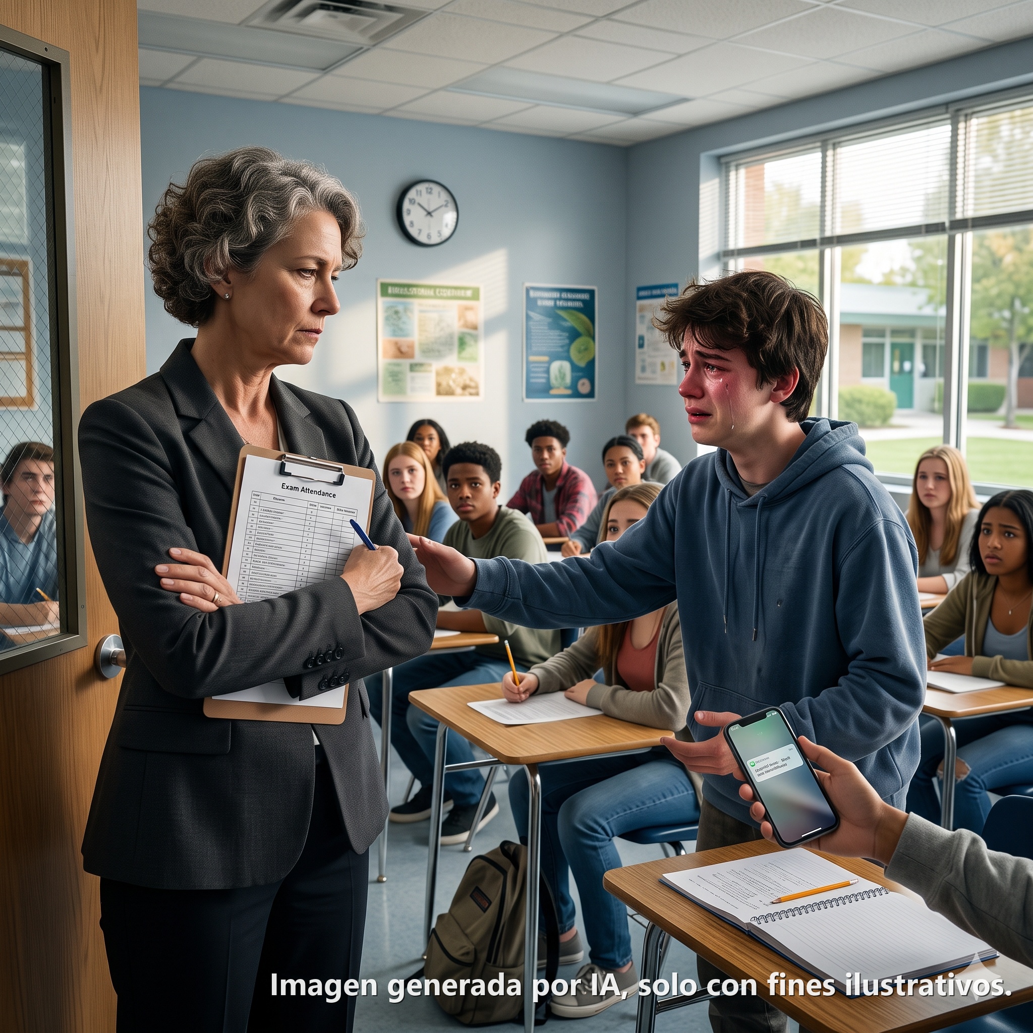 What teacher lost everyone’s respect in one day?