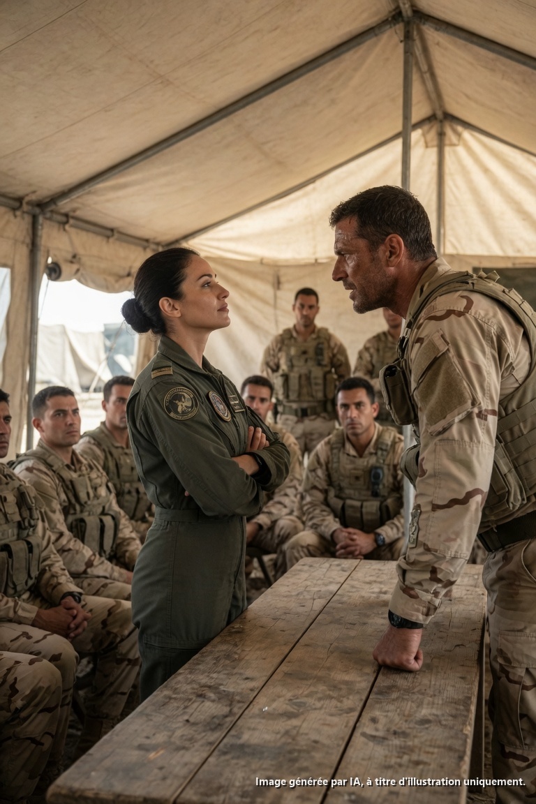 Le capitaine des SEAL a demandé : « Y a-t-il des pilotes de combat ici ? » — Je me suis levé silencieusement…