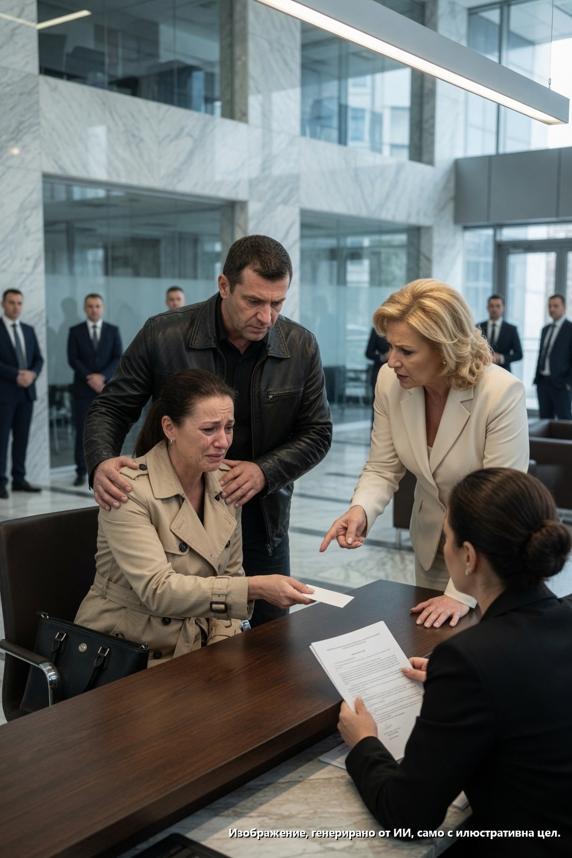 В банката сестра ми плъзна няколко документа към мен. „Просто подпиши, рутинно е“, каза тя. Съпругът ѝ стисна ръката ми. Плъзнах бележка до управителя, че действам под принуда. Той затвори стъклената врата. И…