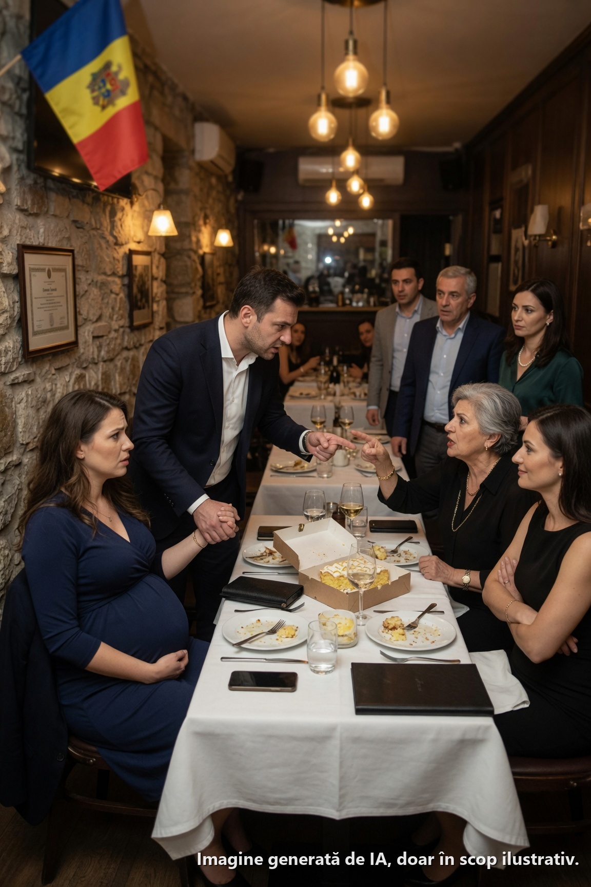 Mama s-a uitat la soția mea, însărcinată în șase luni, în timpul unei cine aniversare frumoase în Asheville, și a spus: „Dacă ți-e rău, du-te și mănâncă în baie.” Sora mea stătea acolo de parcă masa i-ar fi aparținut, soția mea a șoptit o scuză pe care nu o datora, iar eu i-am luat liniștit mâna—pentru că înainte ca cineva să întindă mâna după